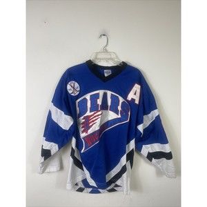 Bears Hockey Club Sports Stitched Jersey Size Medium